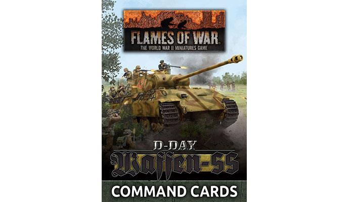Flames of War: FW265C D-Day: Waffen-SS Command Card Pack