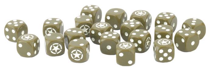 TD034 American Gaming Set (x20 Tokens, x2 Objectives, x16 Dice)