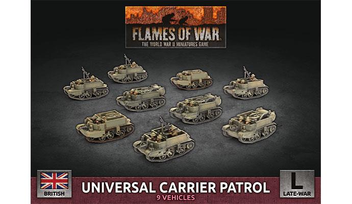 Flames of War: BBX55 Universal Carrier Patrol