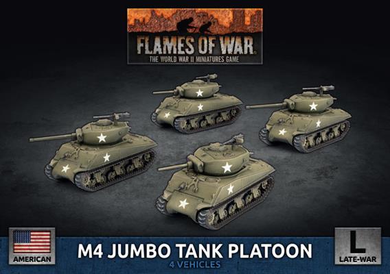 Flames of War: UBX92 M4 Jumbo Tank Platoon