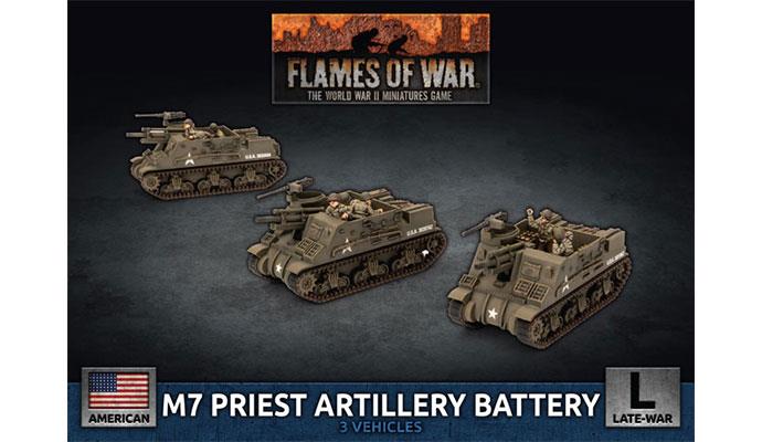 UBX73 M7 Priest Artillery Battery (Plastic)