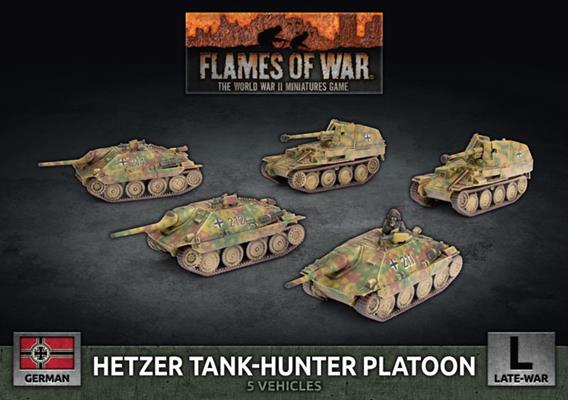 Flames of War: GBX167 Hetzer/Marder Tank Hunter Platoon