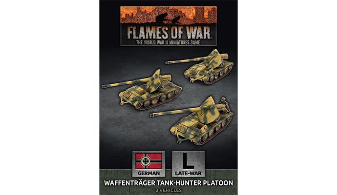 Flames of War: GBX193 Waffenträger Tank-Hunter Platoon (x3)