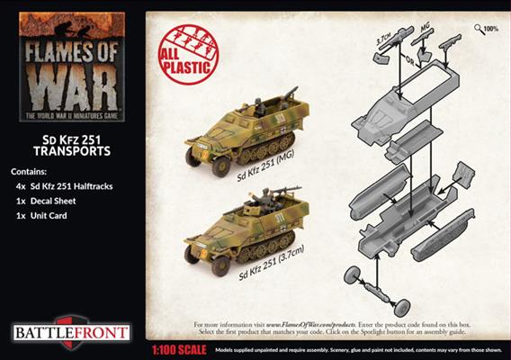 GBX152 Sd Kfz 251 Transports