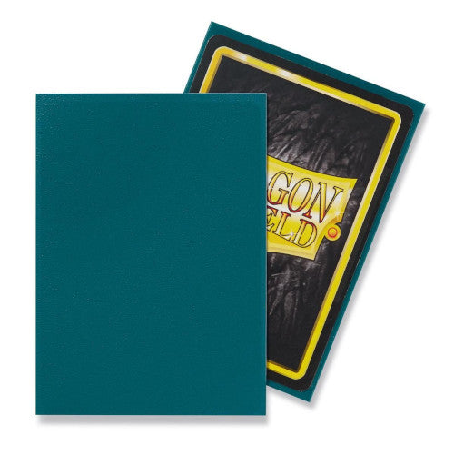 Dragon Shield: Matte Standard Size Sleeves 100pk Petrol