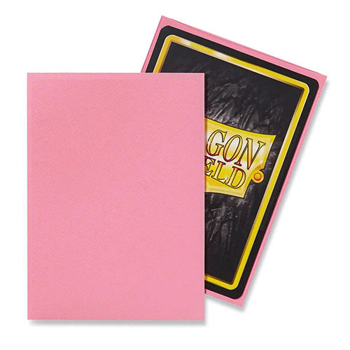 Dragon Shield: Matte Standard Size Sleeves 100pk Pink