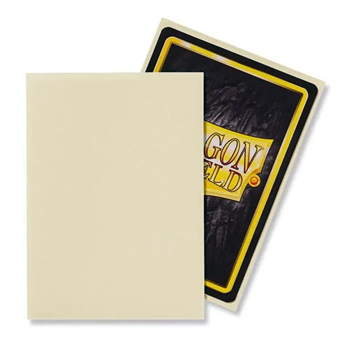 Dragon Shield: Matte Standard Size Sleeves 100pk Ivory