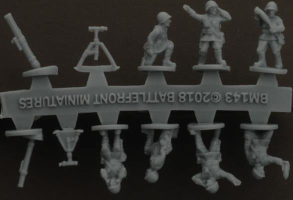 Flames of War: SU781 82mm and 120mm Mortar Company (Plastic)