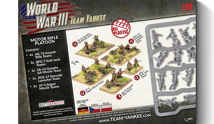 Team Yankee: TSBX36 Motor Rifle Platoon