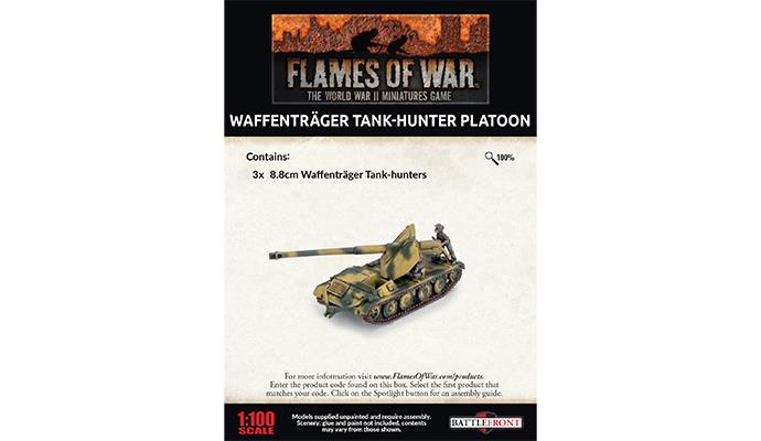 Flames of War: GBX193 Waffenträger Tank-Hunter Platoon (x3)