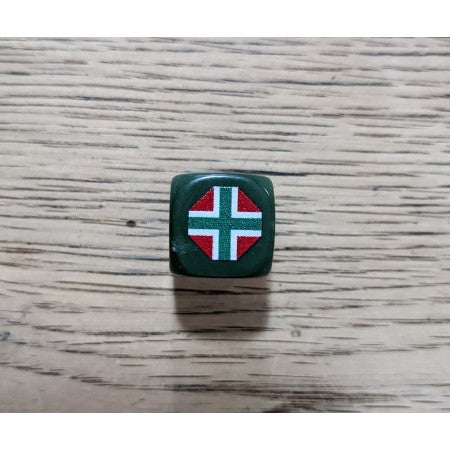 WW2 Dice - Generic Hungarian Early War Cross Dice