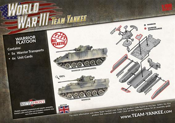 Team Yankee: TBBX12 Warrior Platoon (Plastic)