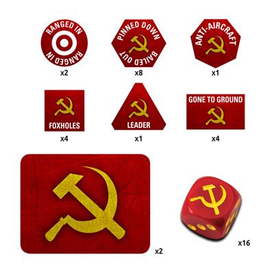 Flames of War: TD056 Soviet Red Banner Gaming Set