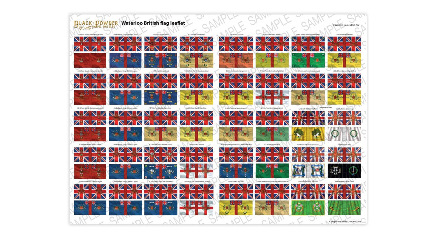Black Powder Epic Battles: Waterloo - British Infantry Brigade