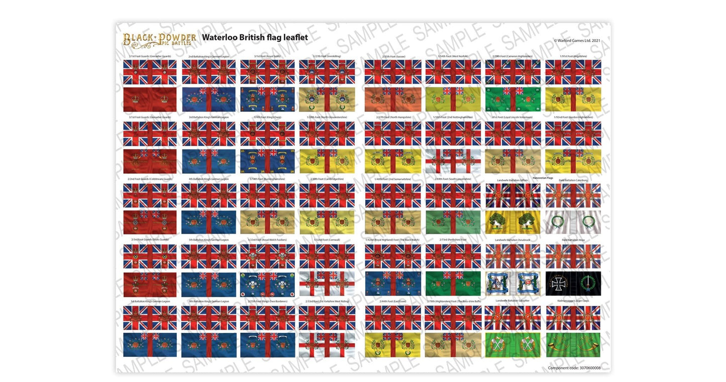 Black Powder Epic Battles: Waterloo - British Highlanders & Riflemen