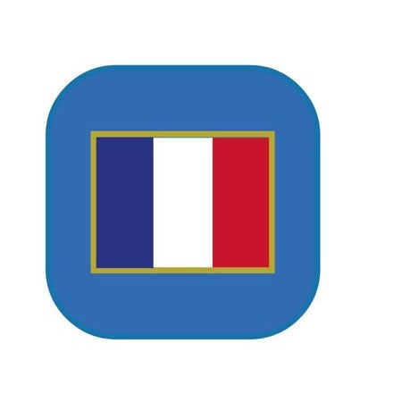 WW2 Dice - French Tricolour Dice