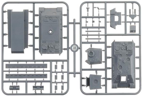 GBX181 Panther (Late) Tank Platoon (5x Plastic)