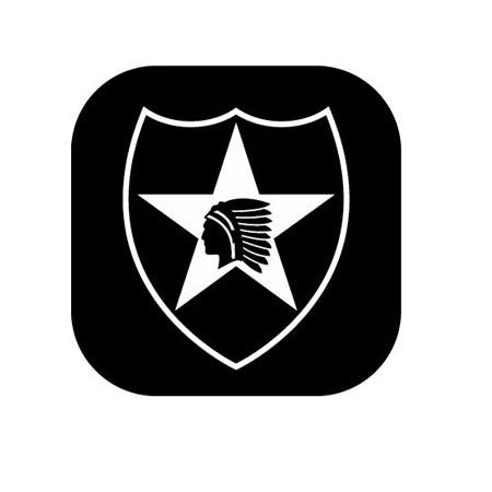 WW2 Dice - US 2nd Infantry Division "Indian Head" Dice