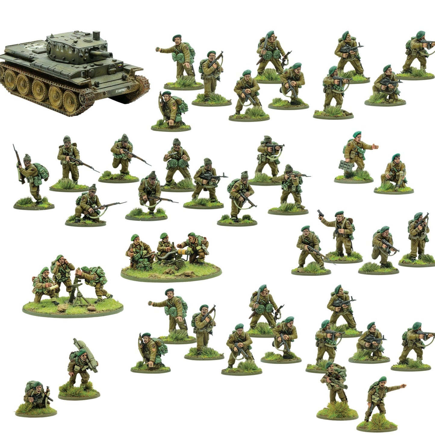 British & Inter-Allied Commandos starter army