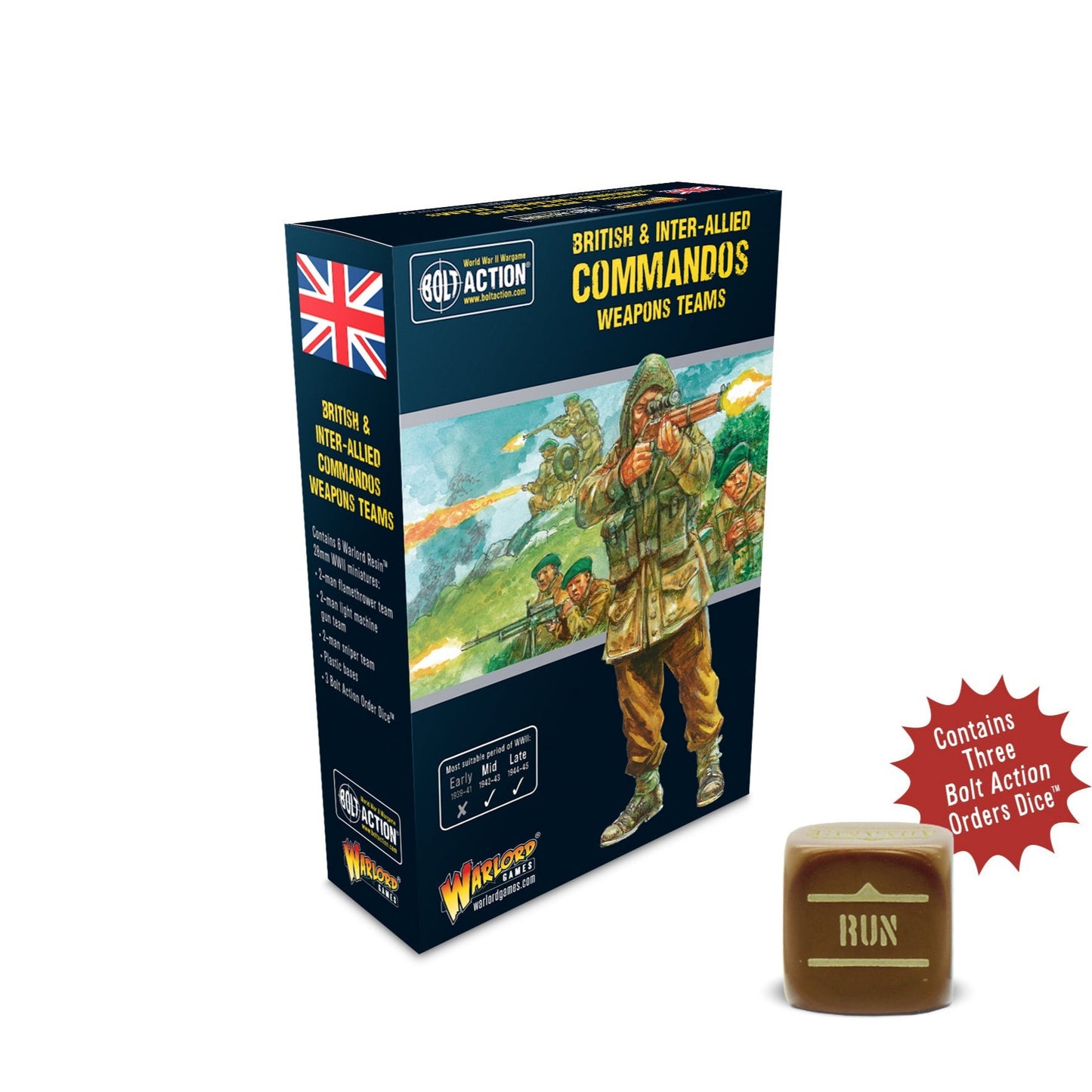British & Inter-Allied Commandos weapons teams