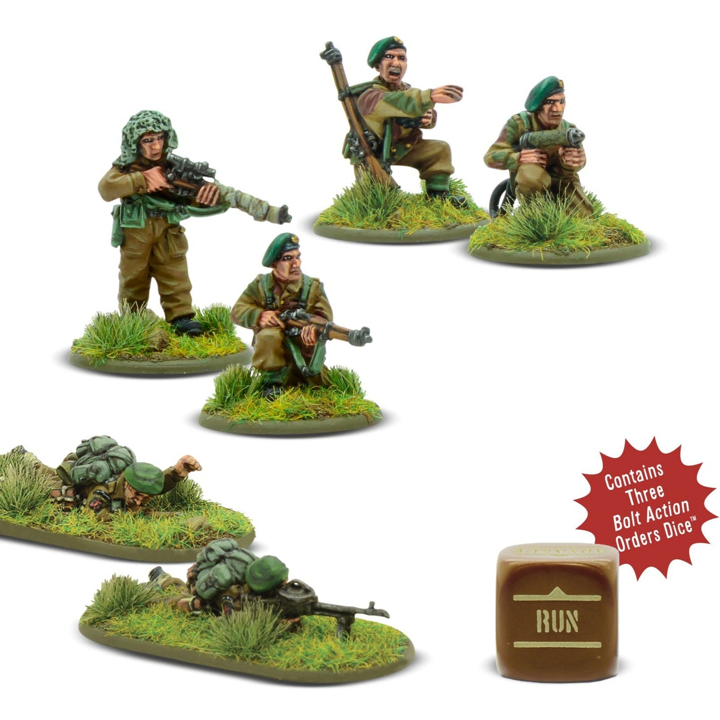 British & Inter-Allied Commandos weapons teams