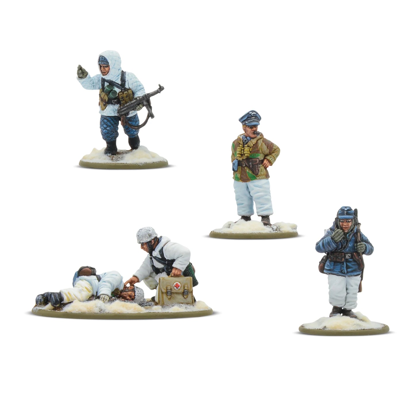 Bolt Action: Fallschirmjäger Winter HQ
