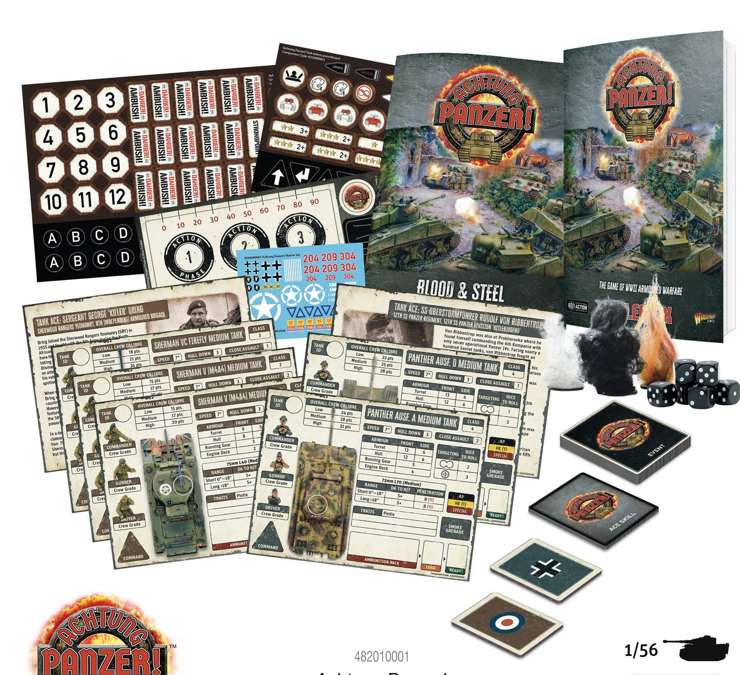 Achtung Panzer! Blood & Steel starter set.