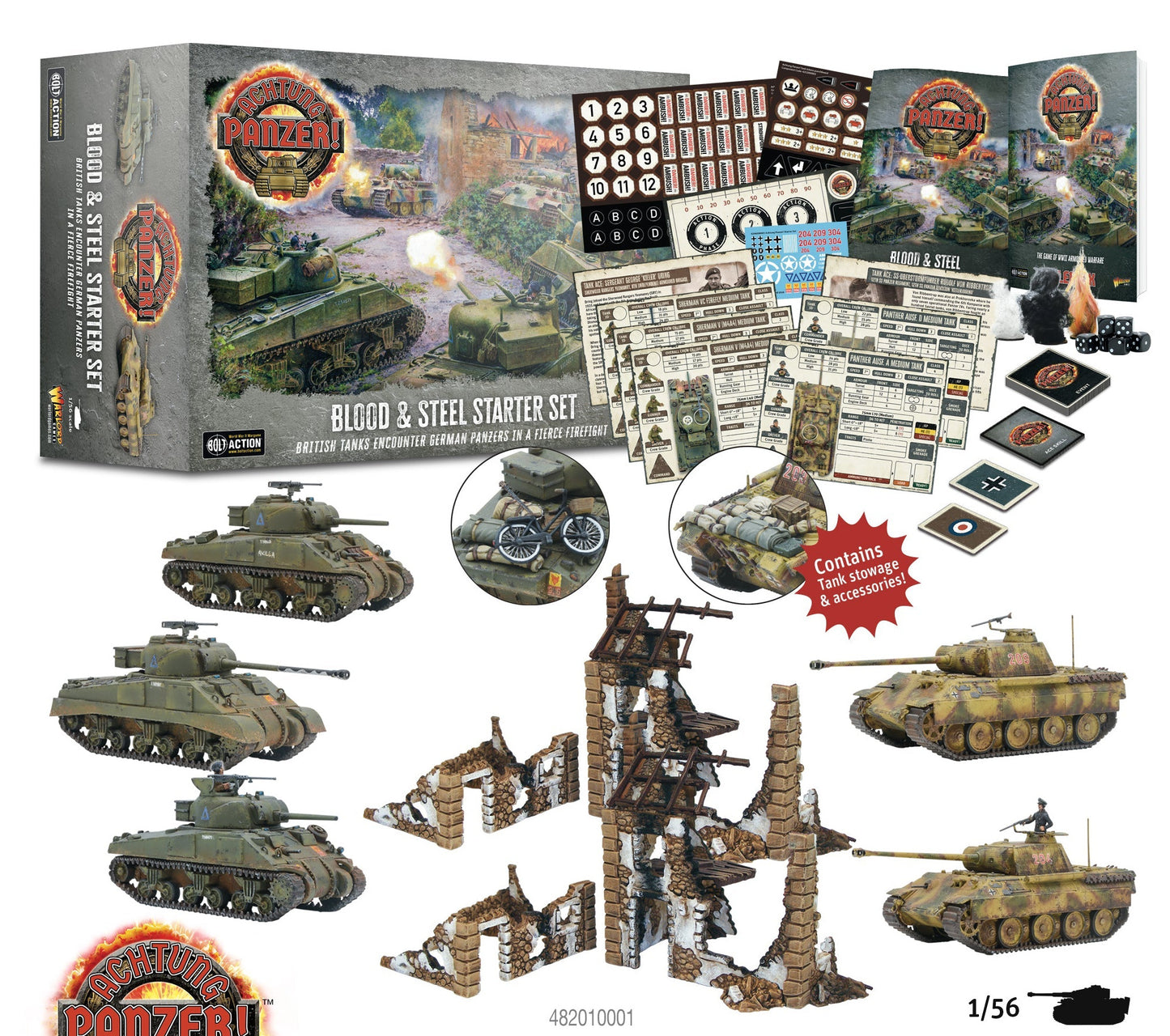 Achtung Panzer! Blood & Steel starter set.