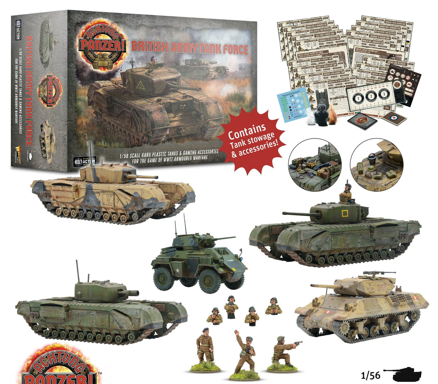 Achtung Panzer! British tank force
