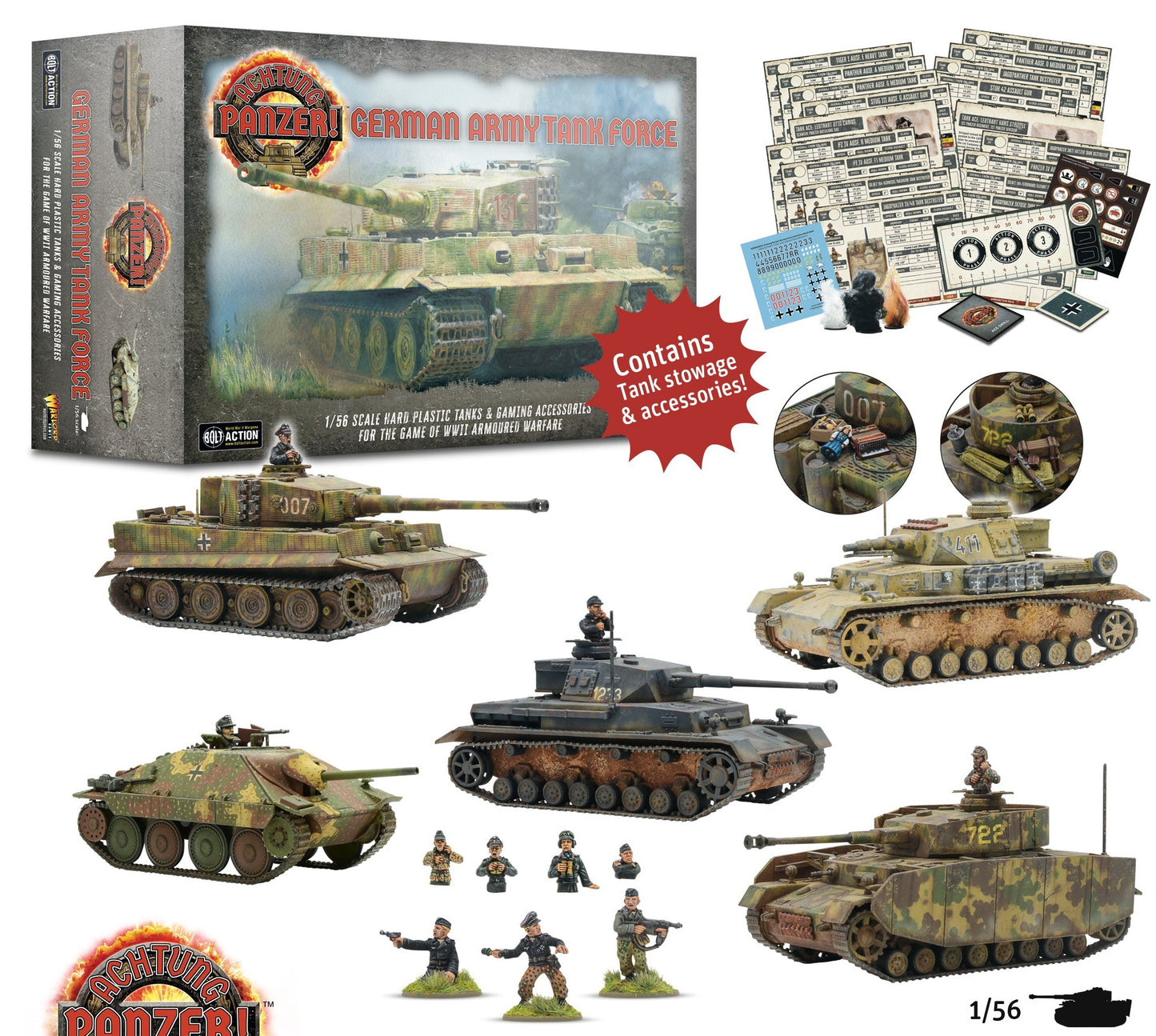 Achtung Panzer! German Army tank force