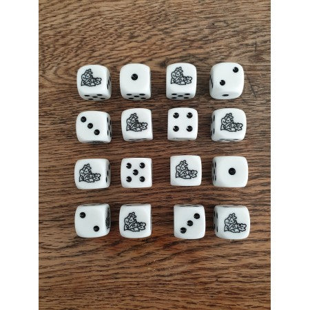 German 716th Static Infantry Division - Dice & Tin Set