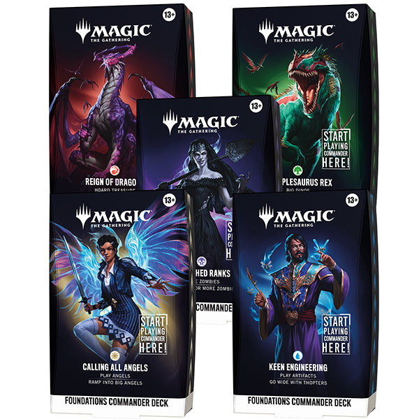 Magic: The Gathering - Reality Fracture Foundations Starter Commander Deck