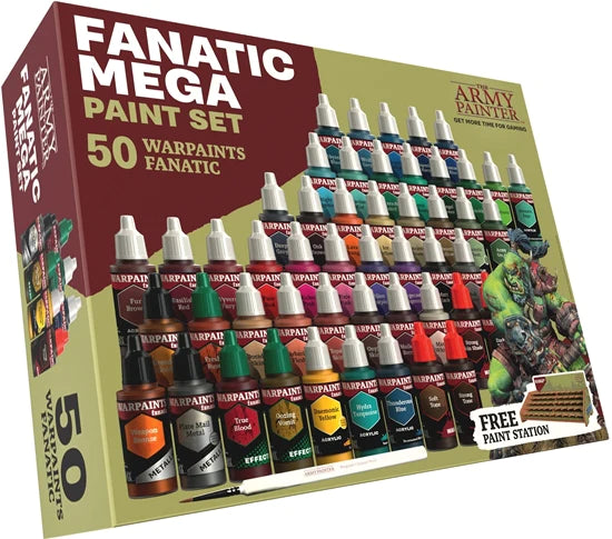 The Army Painter: Warpaints Fanatic Mega Paint Set