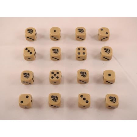 Italian 132nd Armoured Division Ariete - Dice & Tin Set
