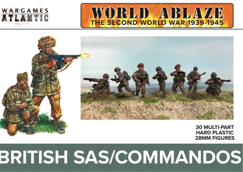 Wargames Atlantic British SAS/Commandos