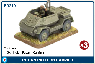 Flames of War: BR219 Indian Pattern Carrier (x3)