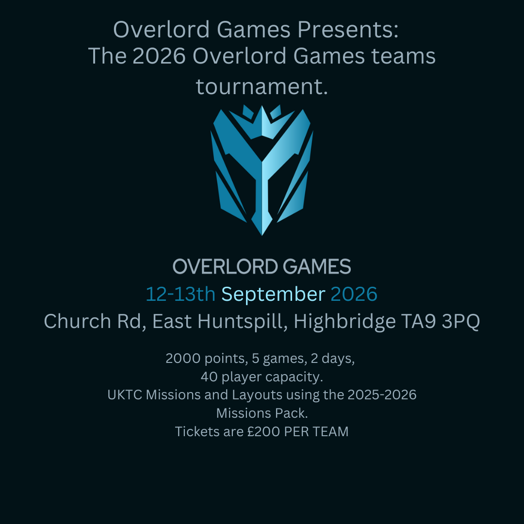 The 2026 Overlord Games Team Tournament