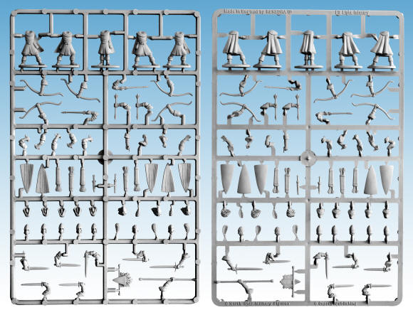 Oathmark: OAKP302 - Elf Light Infantry