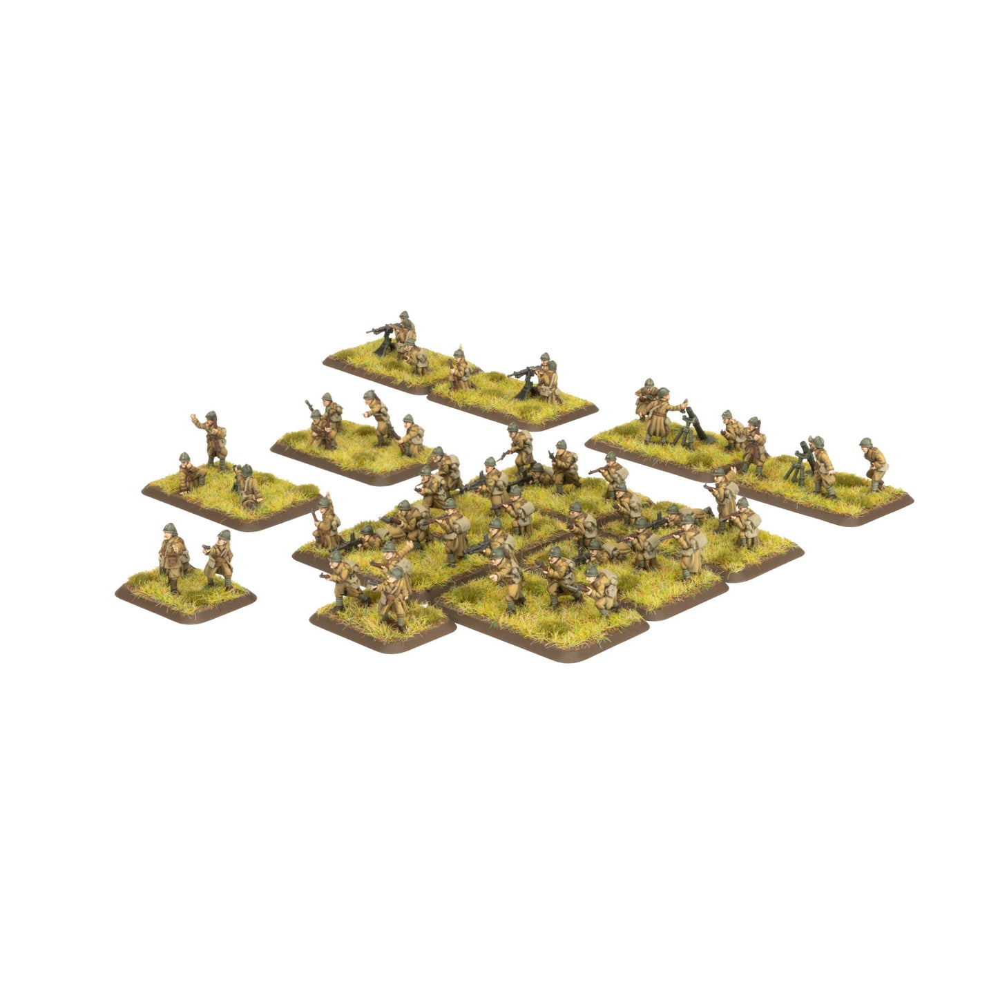 Flames of War: FRX13 Chasseurs Platoon (Plastic)