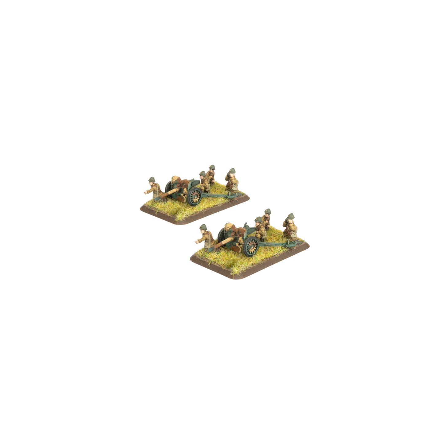 Flames of War: FRX15 APX 47mm mle 1937 Anti-tank Platoon (x2 guns)