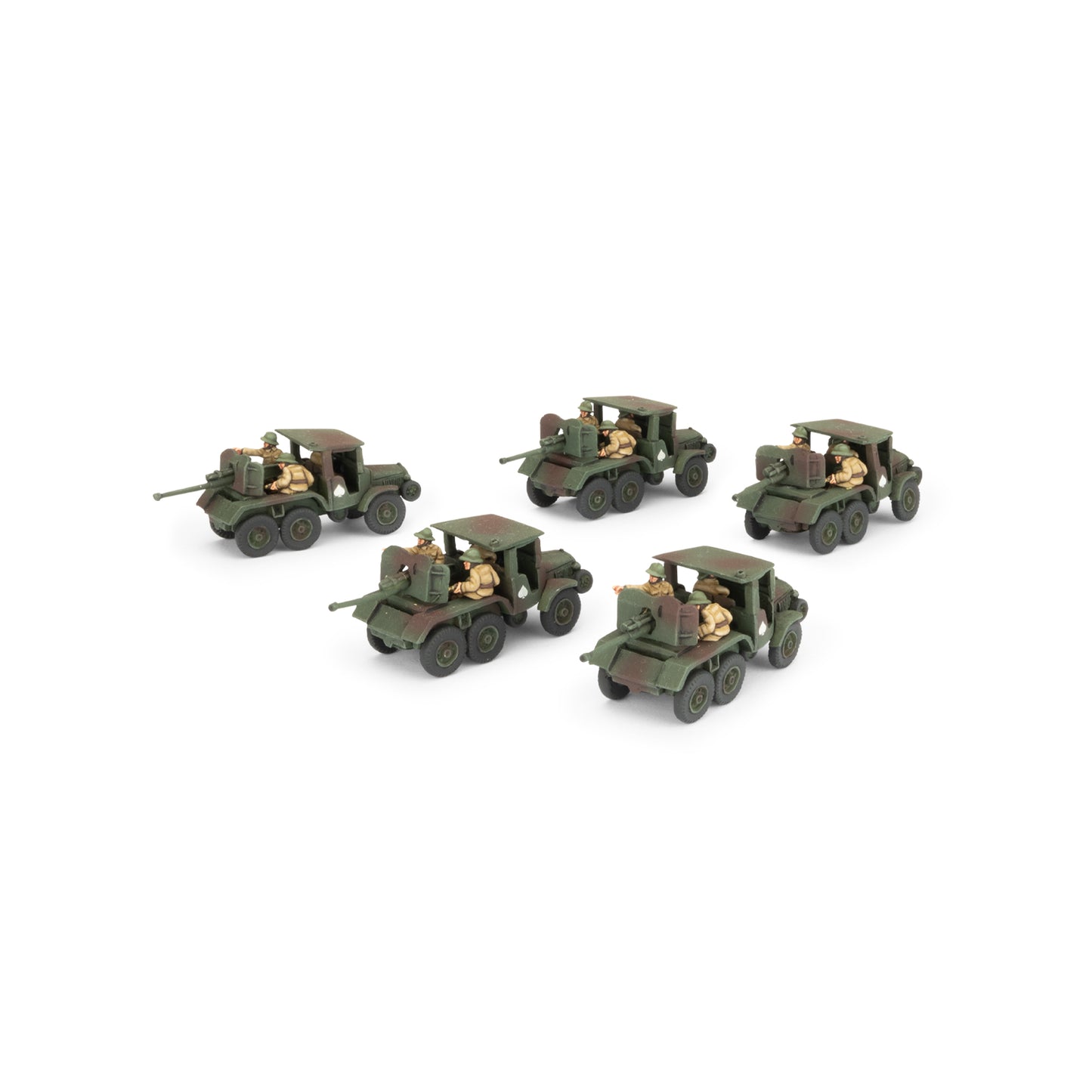 Flames of War: FRX19 Laffly W15 TCC SP Anti-tank Platoon (x5)