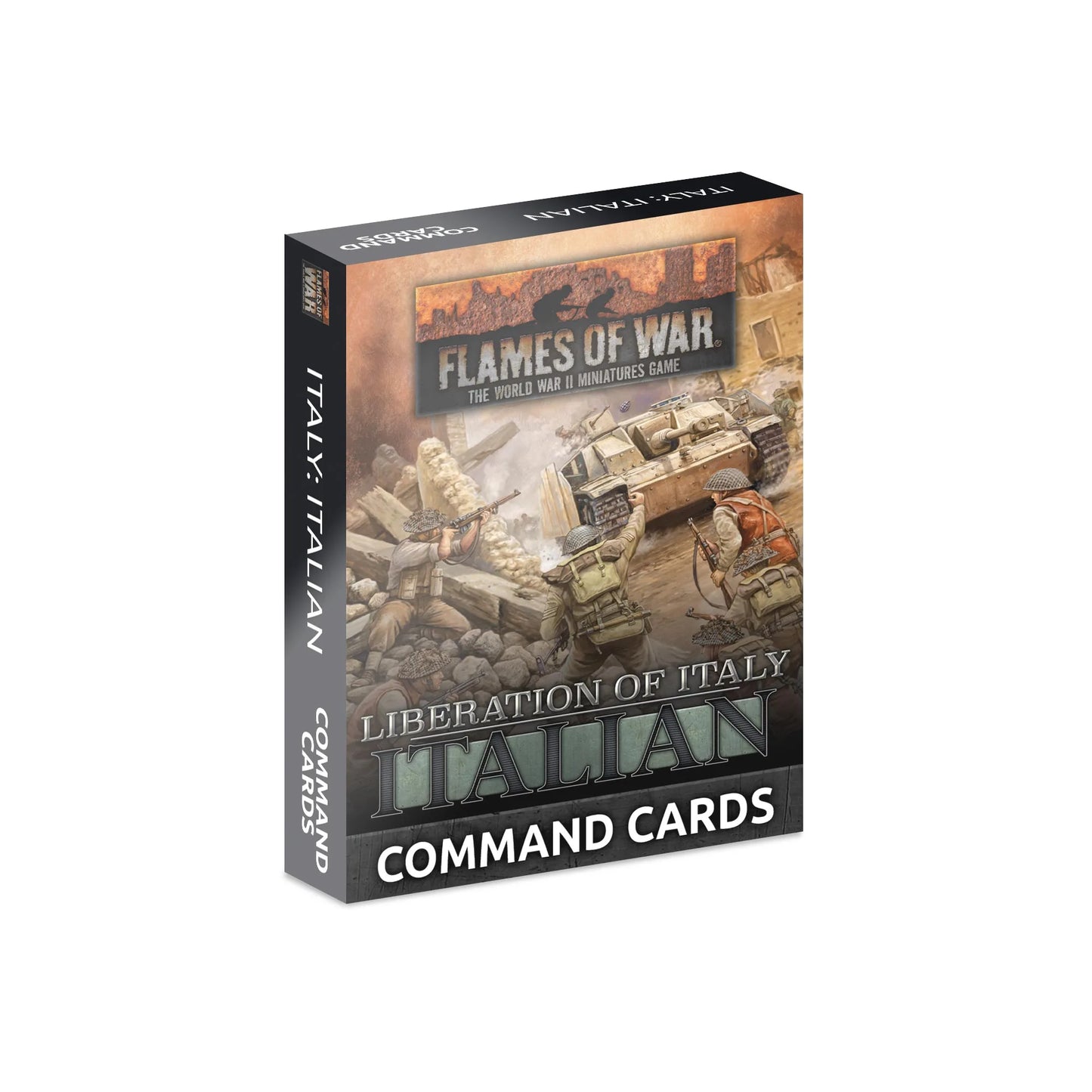 Flames of War: Italian Command Card Pack (both sides) (47 cards)