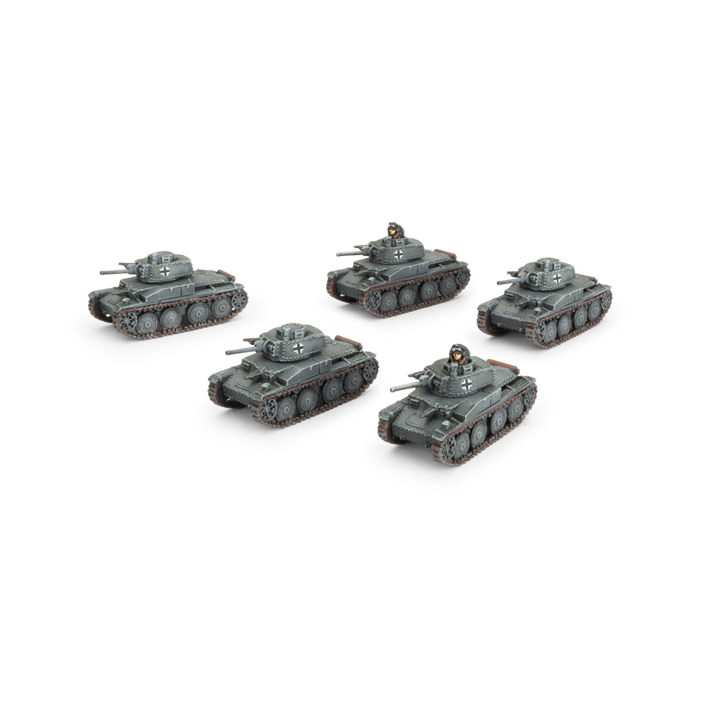 Flames of War: GBX200 Panzer 38(t) Platoon (x5 Plastic)