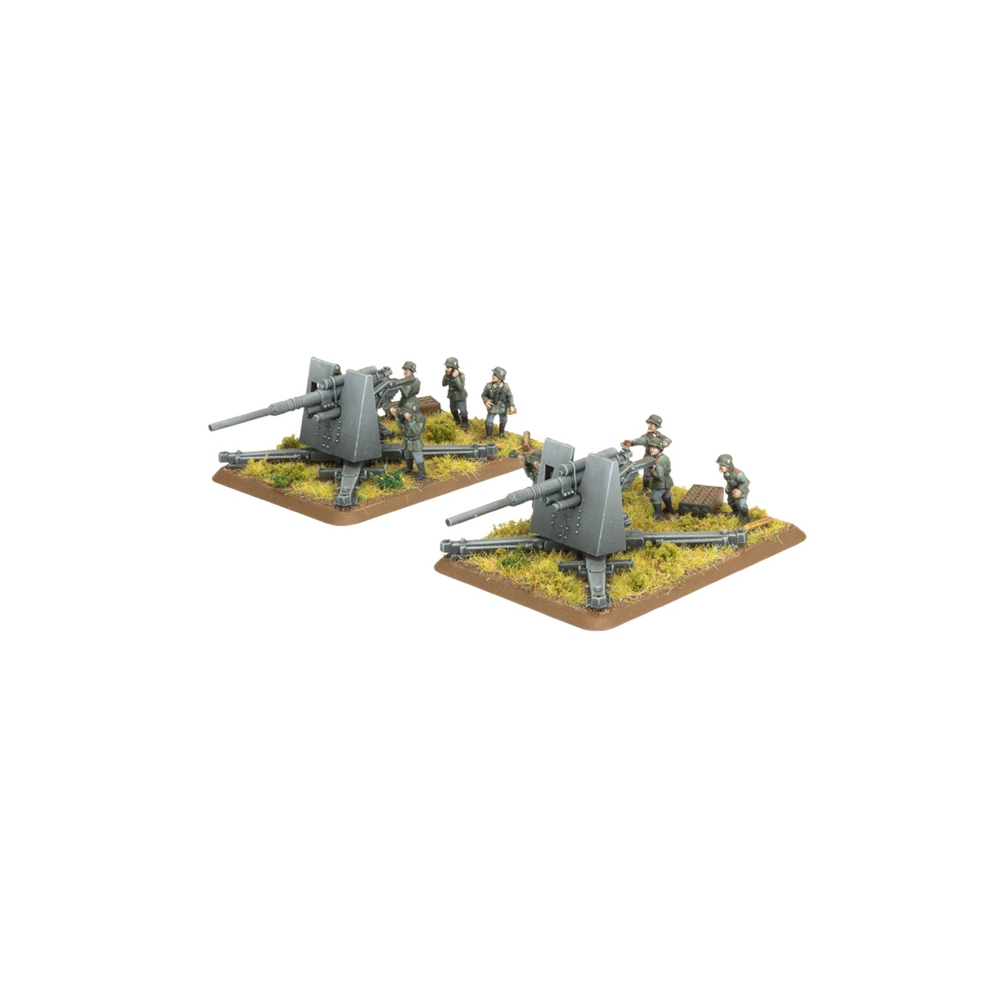 Flames of War: GBX206 8.8cm Heavy AA Platoon (Early) (x2 guns Plastic)