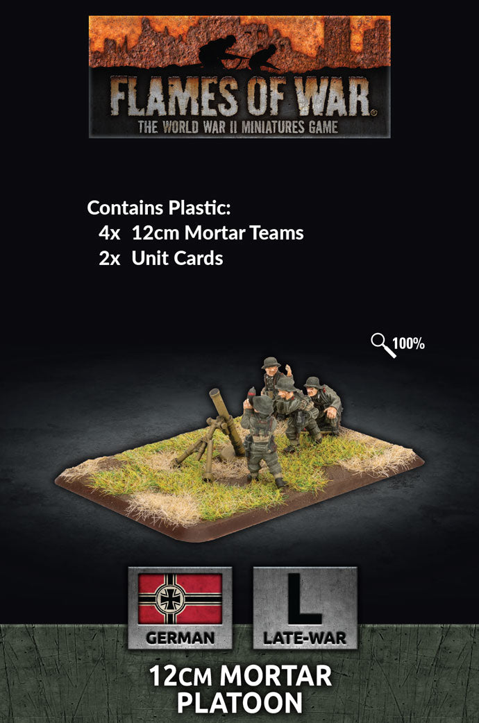 GE771 12cm Mortar Platoon (Plastic)