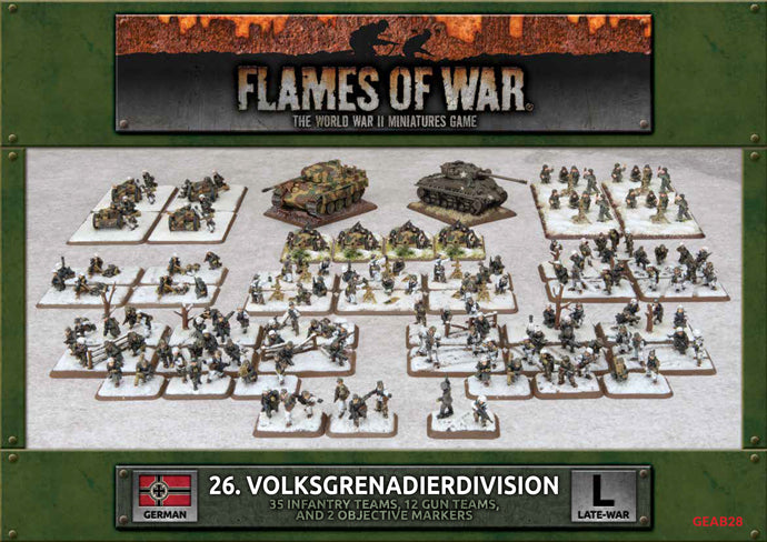 Flames of War: GEAB28 26. Volksgrenadier Division