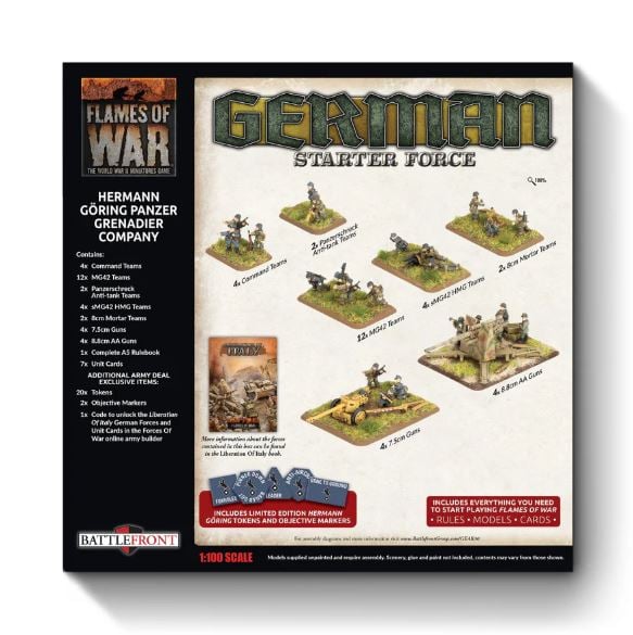 Flames of War: German Army Deal - Hermann Goering Panzergrenadier Company