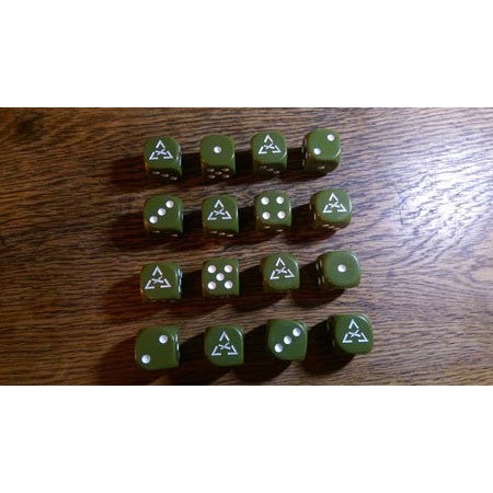 Generic US Armoured Division - Dice & Tin Set