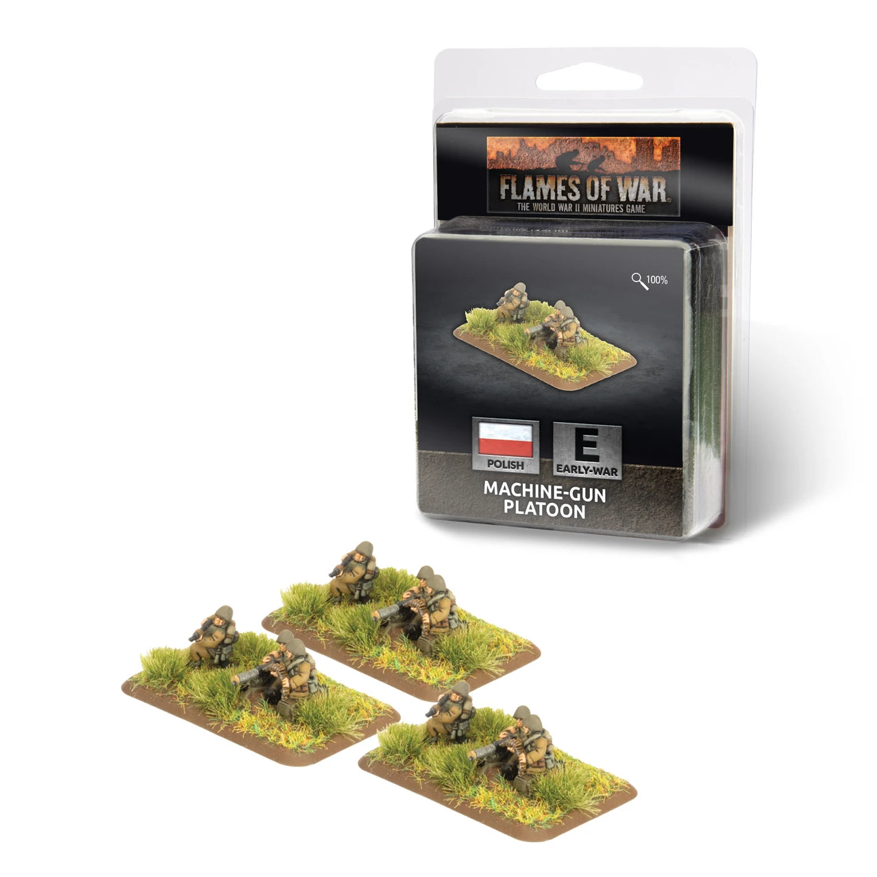 PL714 Flames of War: Machine-Gun Platoon (Polish)