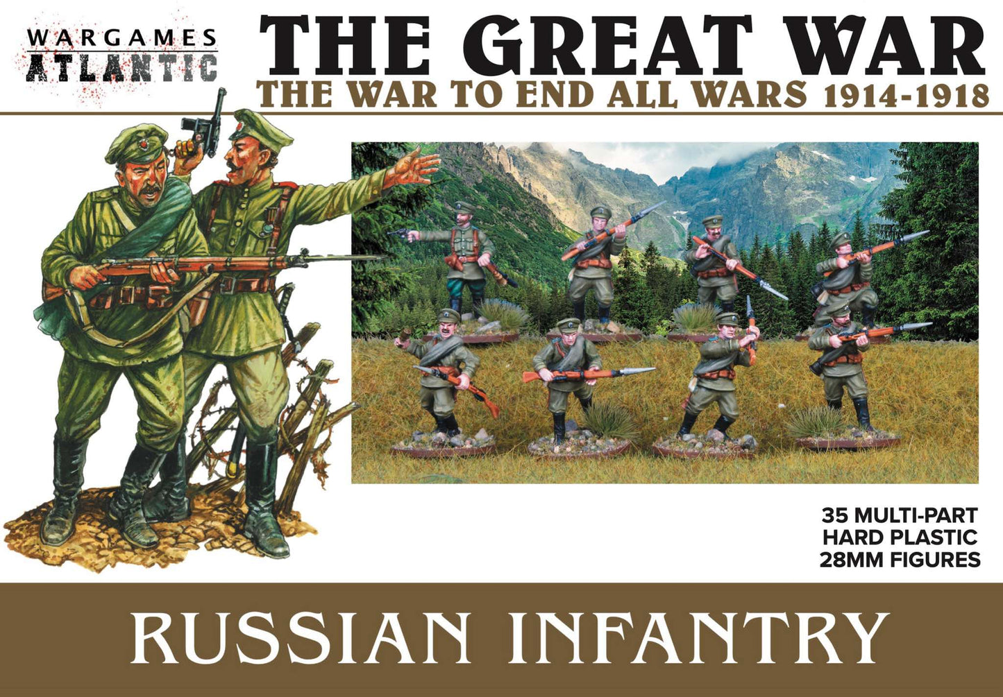 Wargames Atlantic The Great War Russian Infantry